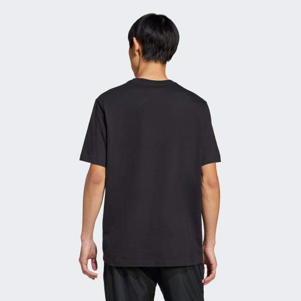Y-3 ブラック Tシャツ アディダス三本線 アディダス Y-3 GRAPHIC SHORT SLEEVE TEE - ブラック