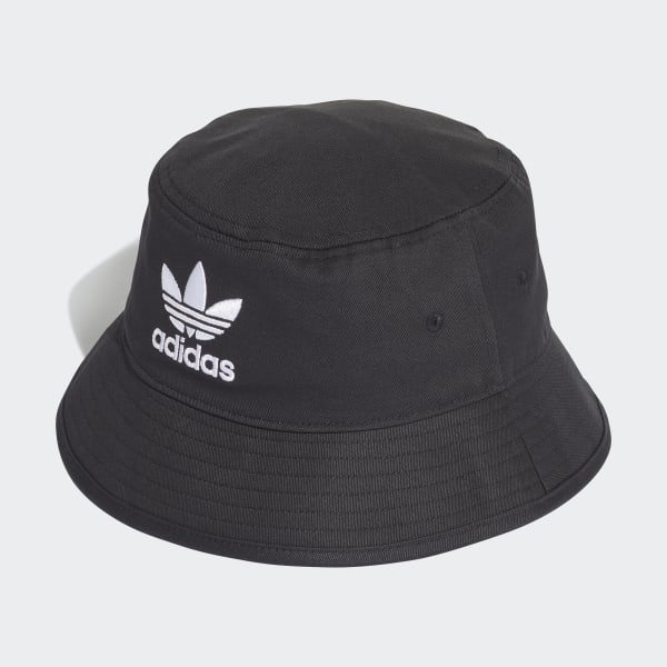 Black Adicolor Trefoil Bucket Hat