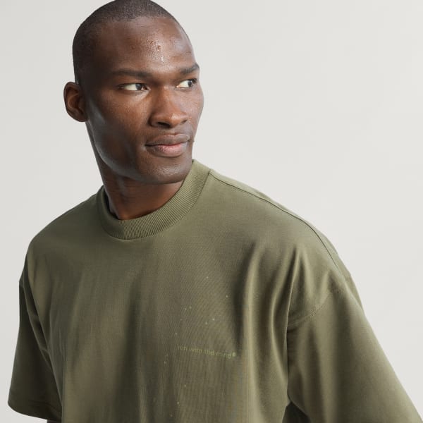 Gronn Adi365 H.Koumori Running T-skjorte (unisex)