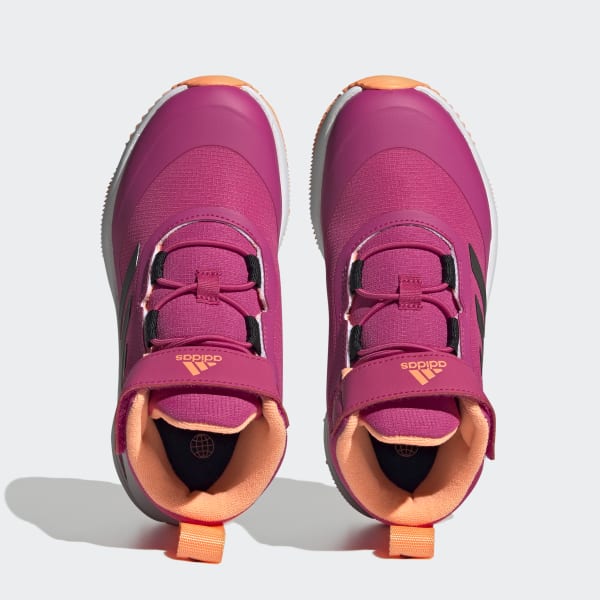 Pink Fortarun All Terrain Cloudfoam Sport Running Elastic Lace and Top Strap Shoes