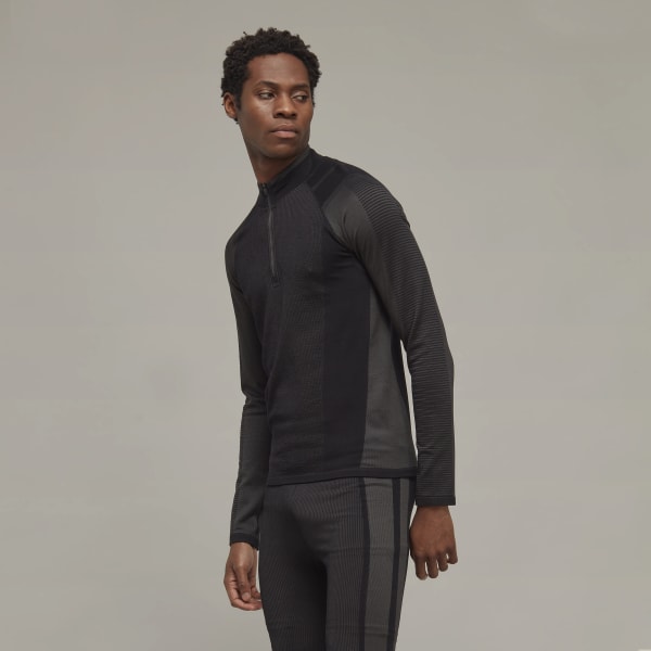 Sort Y-3 Classic Knit Base Layer Half-Zip Long-Sleeve Top QY736