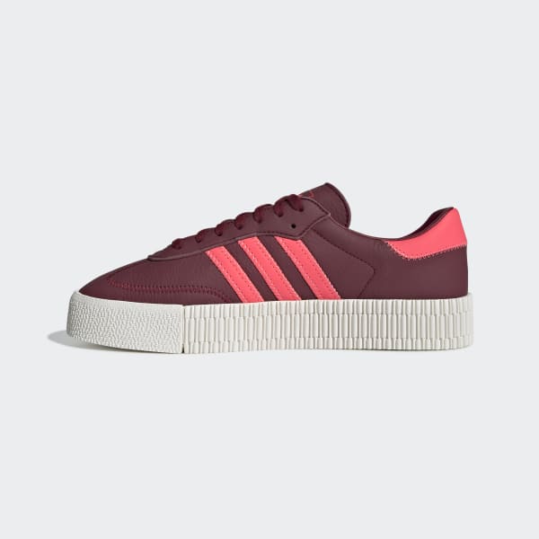 adidas sambarose burgundy