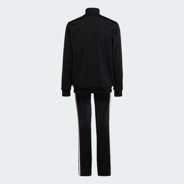 Preto Agasalho Essentials 3-Stripes Tiberio