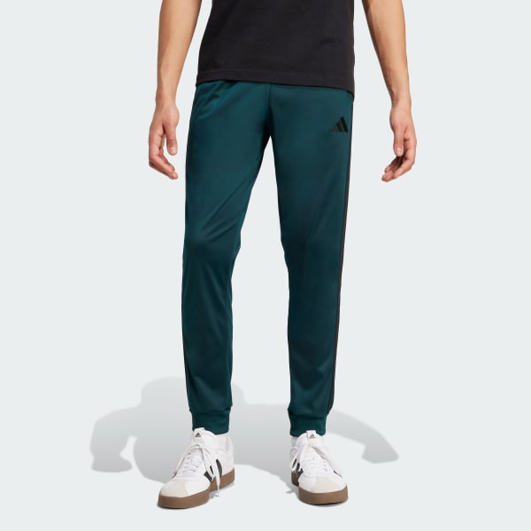 adidas 3-Stripes Tricot Regular Tapered Track Pants - Blue adidas 3-Stripes Tricot Regular Tapered Track Pants - Blue