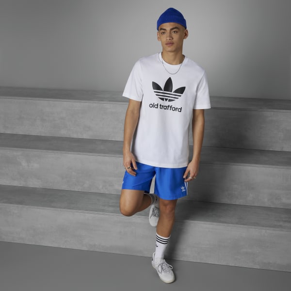 White Manchester United OG Trefoil Tee