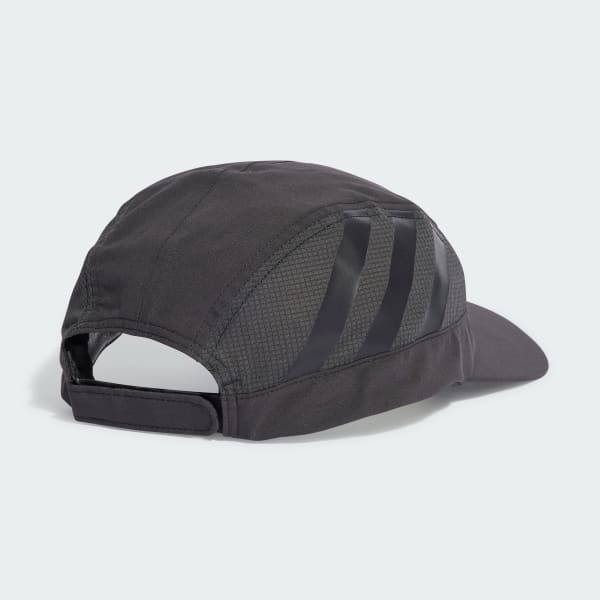 Negro Gorra HEAT.RDY de 3 Paneles