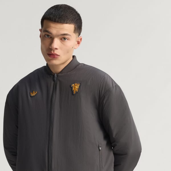 adidas MUFC ICON JKT - Black | Free Shipping with adiClub | adidas US