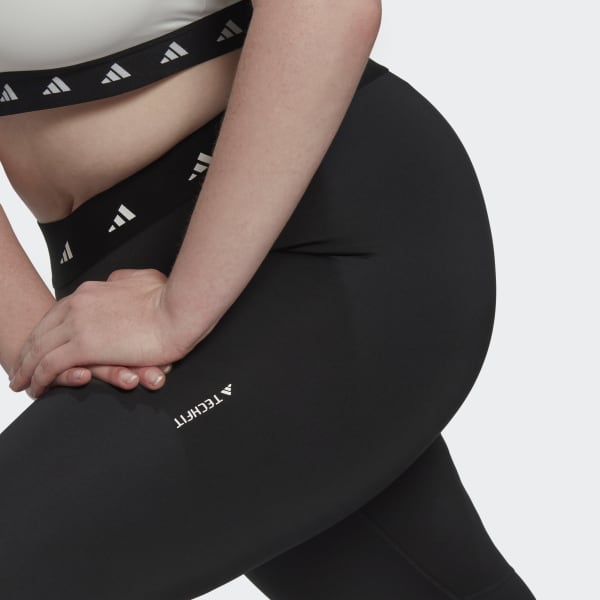Preto Leggings 7/8 Techfit Period Proof (Plus Size)
