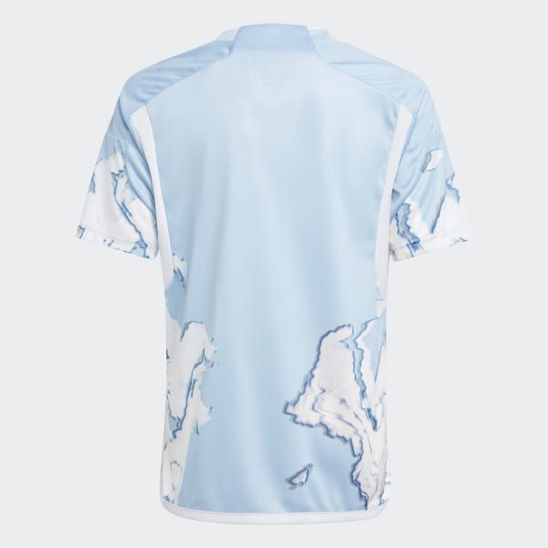 Blu Maglia Away Authentic 23 Women's Team Belgium