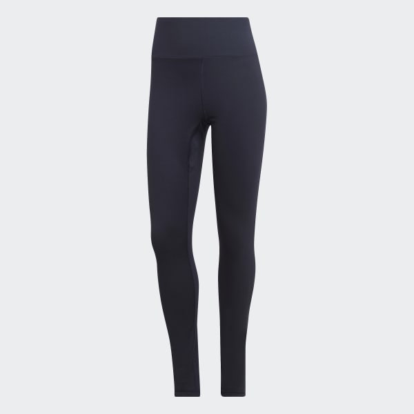 adidas Yoga Essentials High-Waisted Leggings - Blue | adidas Thailand