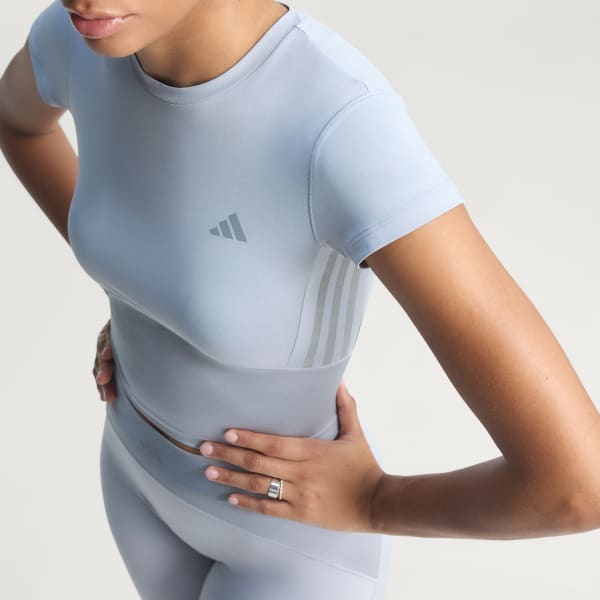 Grau Hyperglam Shine Baby T-Shirt