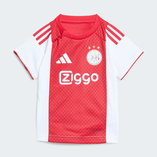 Hvit Ajax Amsterdam 25/26 Hjemmedrakt, barn