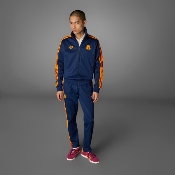 สีน้ำเงิน กางเกงแทรค AS Roma Bring Back 1993