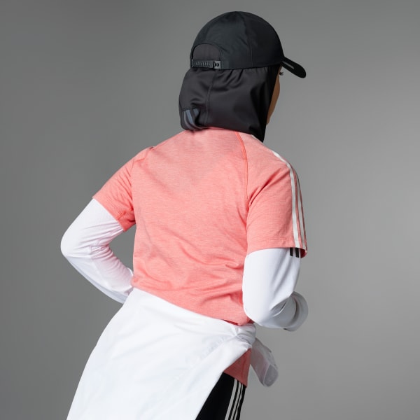 Multicolor Own the Run 3-Stripes Tee