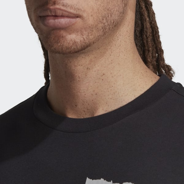 Black Essentials Brandlove Single Jersey Tee (Gender Neutral) CO358