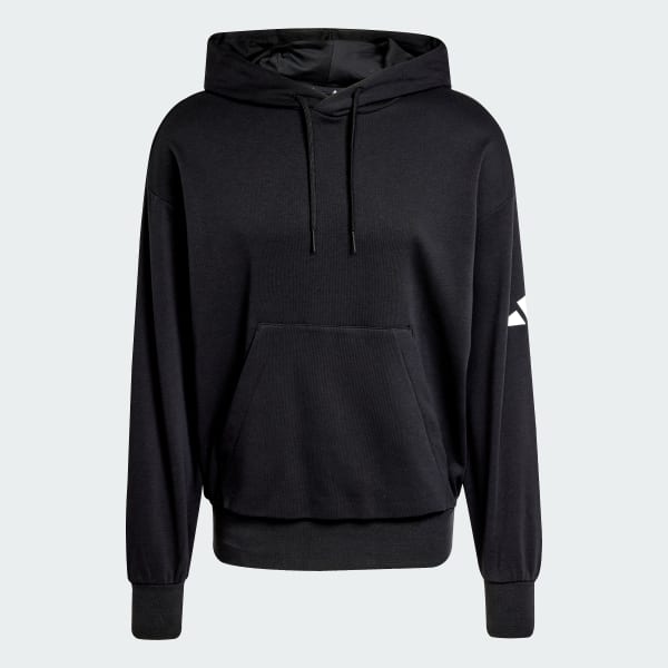 adidas Essentials Loose-Fit 3 Bar Logo French Terry Hoodie
