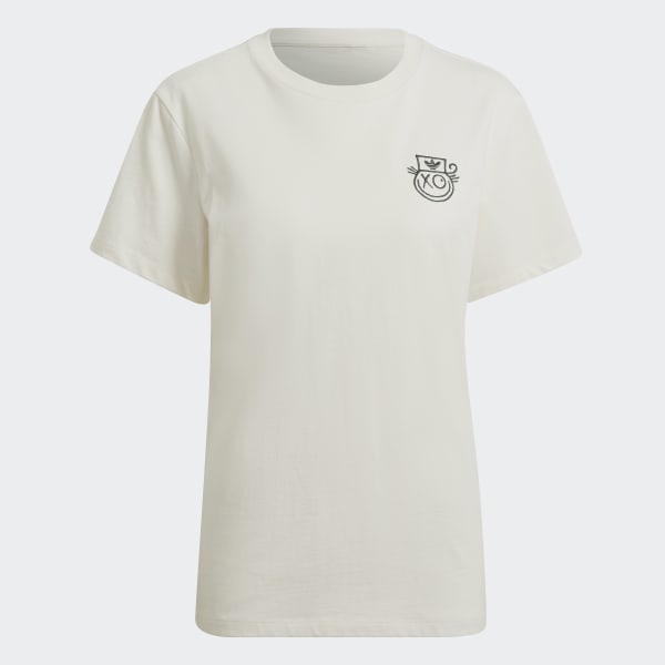 Blanc T-shirt adidas Originals x André Saraiva CI043
