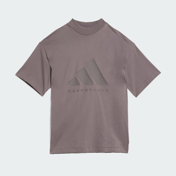 ブラウン アディダス バスケットボール  001 Tシャツ