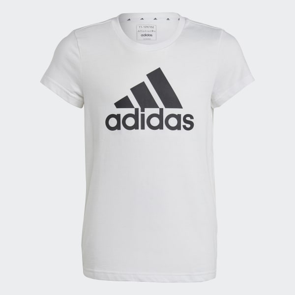 Branco T-shirt de Algodão Essentials