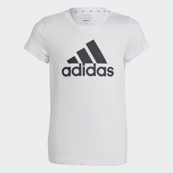 売れ筋商品|||アディダス Tシャツ トップス レディース Women's Essentials Big Logo Cotton T-Shirt White adidas Essentials Logo Tee - White | Free Shipping with