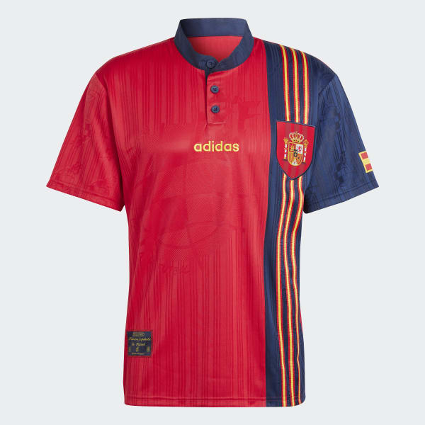 スペイン代表　1996　ユニフォーム　L　adidas　アディダス　レッド Camisa 1 Espanha 1996 - Vermelho adidas | adidas Brasil