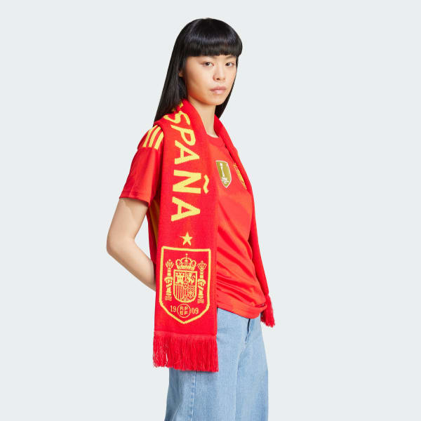 สีแดง เสื้อฟุตบอลชุดเหย้า Spain 24