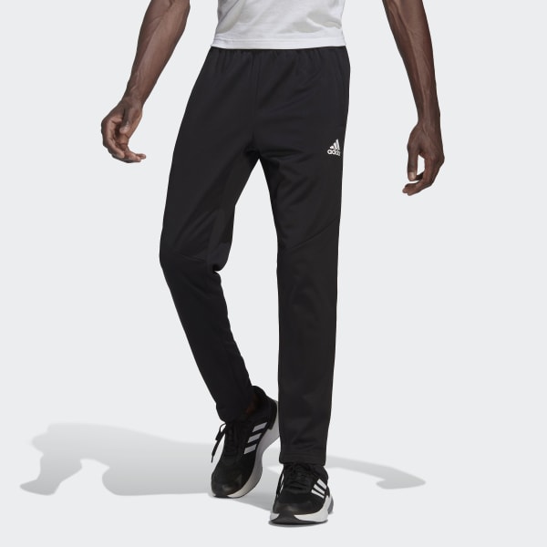 Black AEROREADY Game and Go Small Logo Tapered Pants