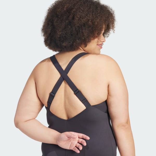 Adidas Iconisea Padded Premium X-Back Swimsuit (Plus Size) SHOP ONLINE