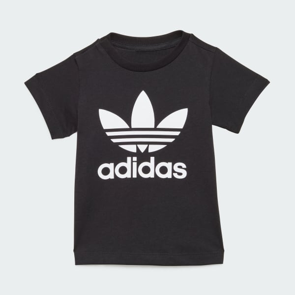 Nero T-shirt Trefoil Infant
