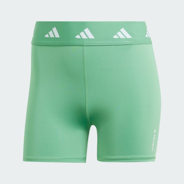 adidas Techfit Short Leggings - Green