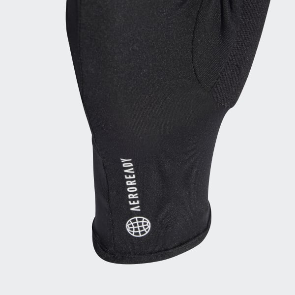 Schwarz AEROREADY Handschuhe
