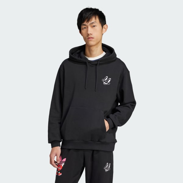 Negro Sudadera con capucha adidas Originals