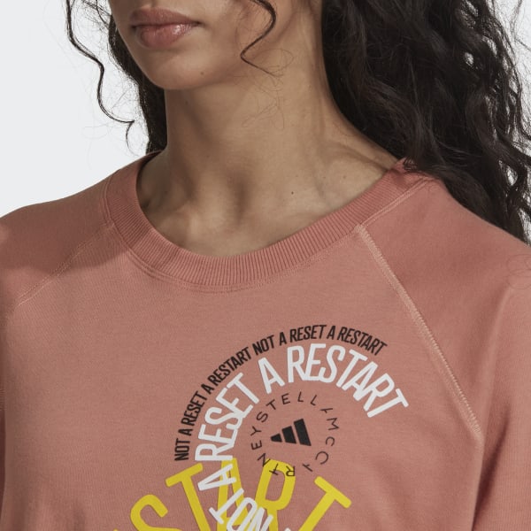 Rod adidas by Stella McCartney Long Sleeve kønsneutral T-shirt BWC67