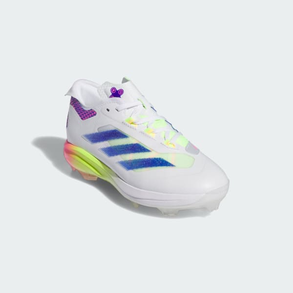 White adidas baseball cleats hot sale