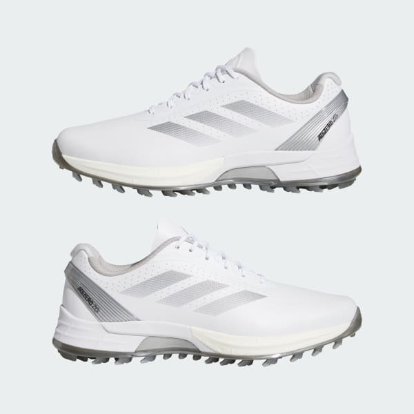 adidas Adizero ZG Spikeless Golf Shoes - White | Free Shipping