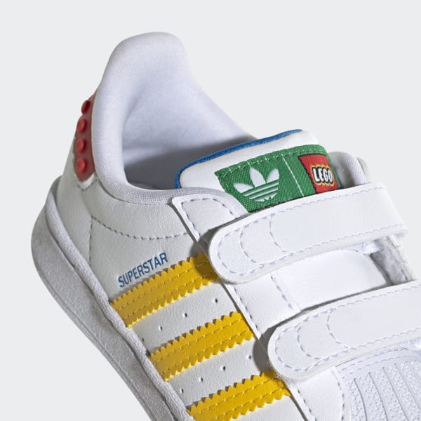 Wit adidas Superstar x LEGO® Schoenen LIW75