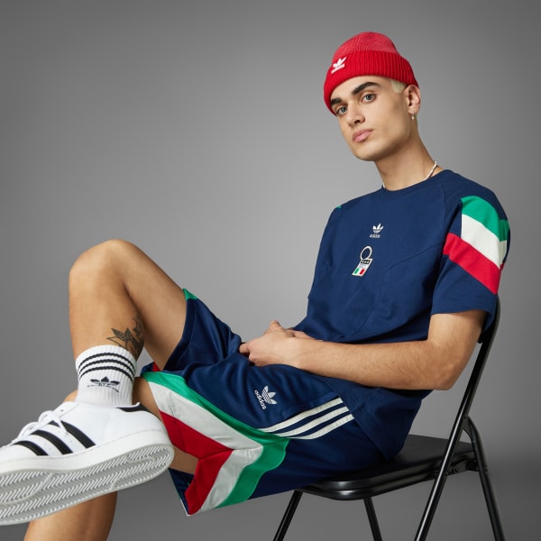 adidas Italien Originals T Shirt Blau adidas Deutschland