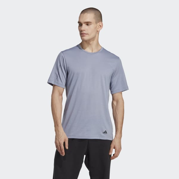 Camiseta Yoga Base Violeta adidas | adidas