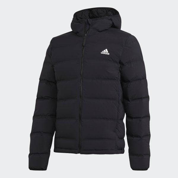 Nero Giacca imbottita Helionic Stretch Hooded