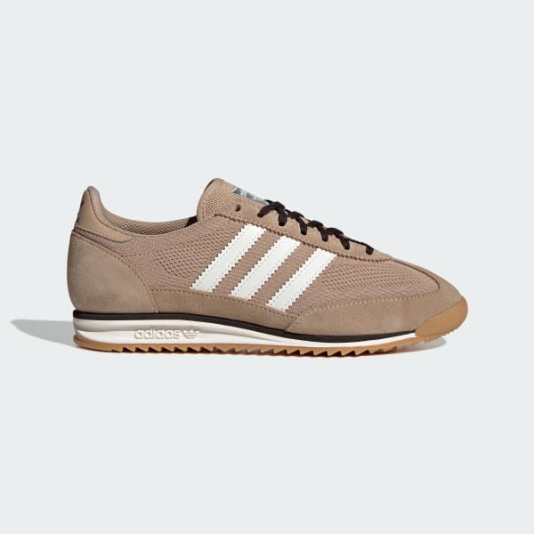 追跡便【adidas】SL 72 レースアップスニーカー スエードパネル adidas SL 72 OG Shoes - Brown | Free Shipping with adiClub