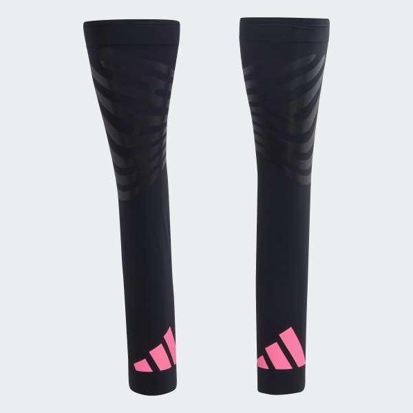 Black Adizero Control Running Sleeves