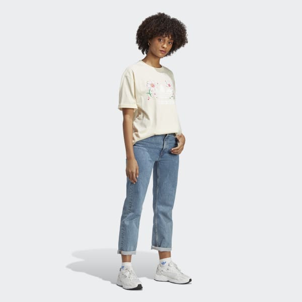 White Oversized Tee