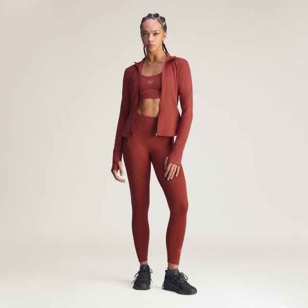 Brązowy Kurtka treningowa adidas by Stella McCartney Midlayer