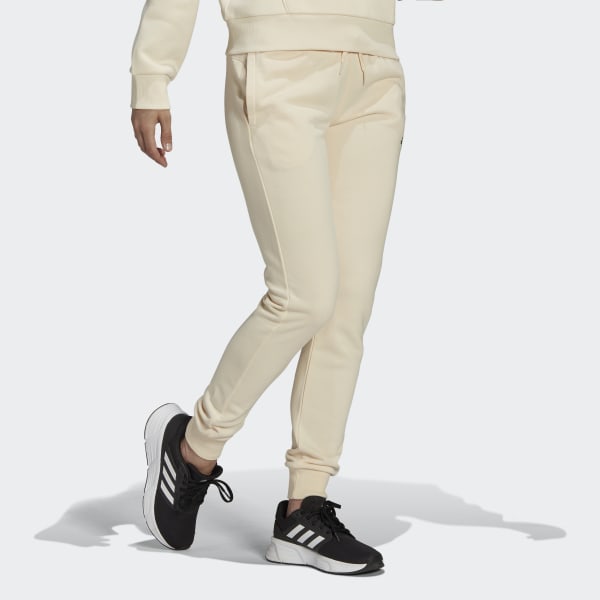 Beige Essentials French Terry Logo Broek 29187