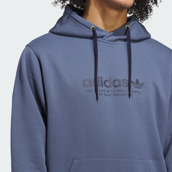 adidas 4.0 Logo Hoodie (Gender Neutral) - Blue | Free