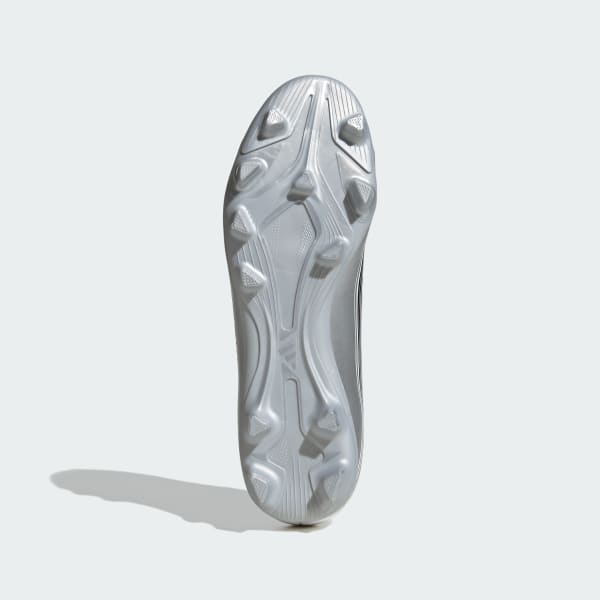 White F50 Messi Club Firm/Multi-Ground Boots