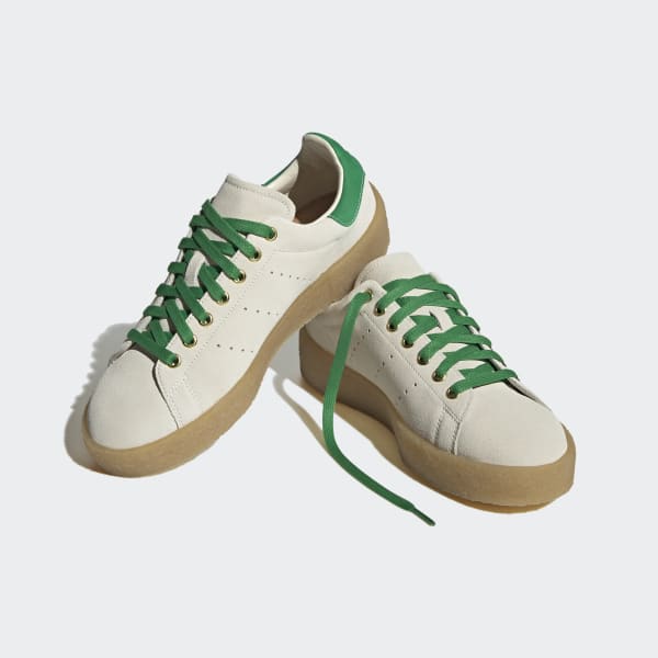 สีขาว รองเท้า Stan Smith Crepe Low