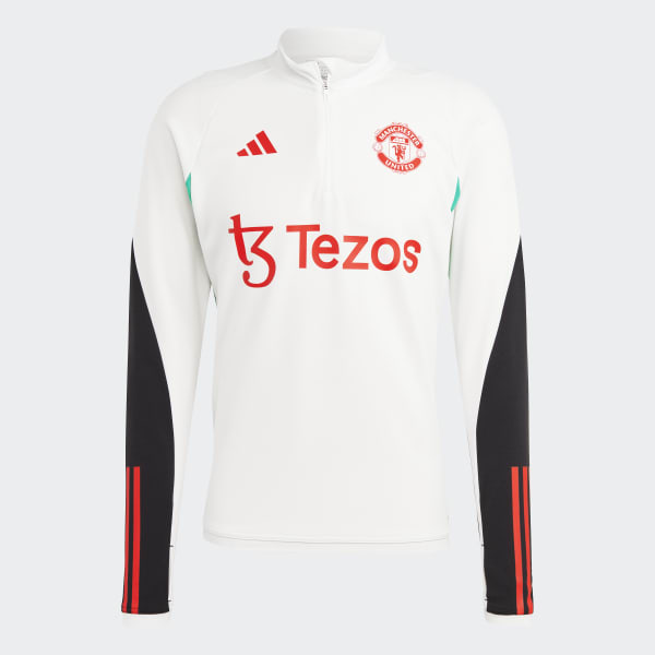 adidas Manchester United Tiro 23 Training Top White adidas