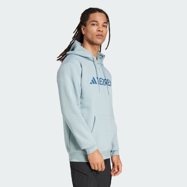 Grey Terrex Multi Large Logo Hoodie