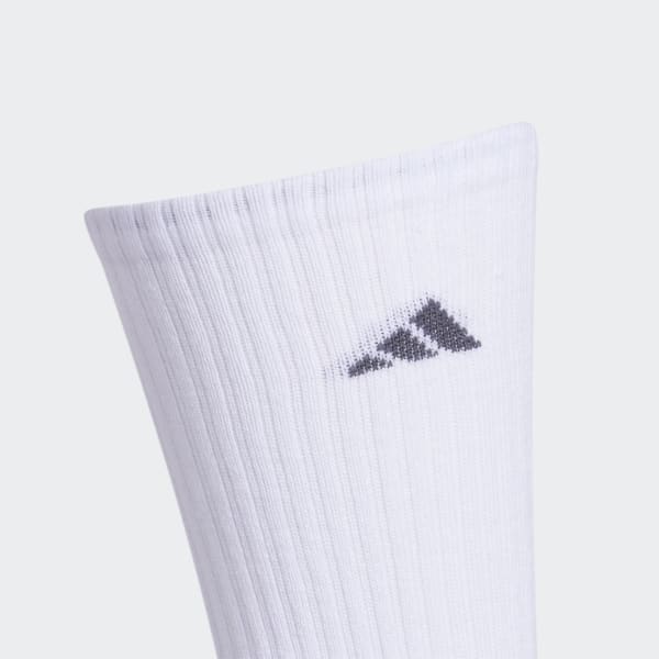 blanc Chaussettes matelassées mi-mollet (3 paires)